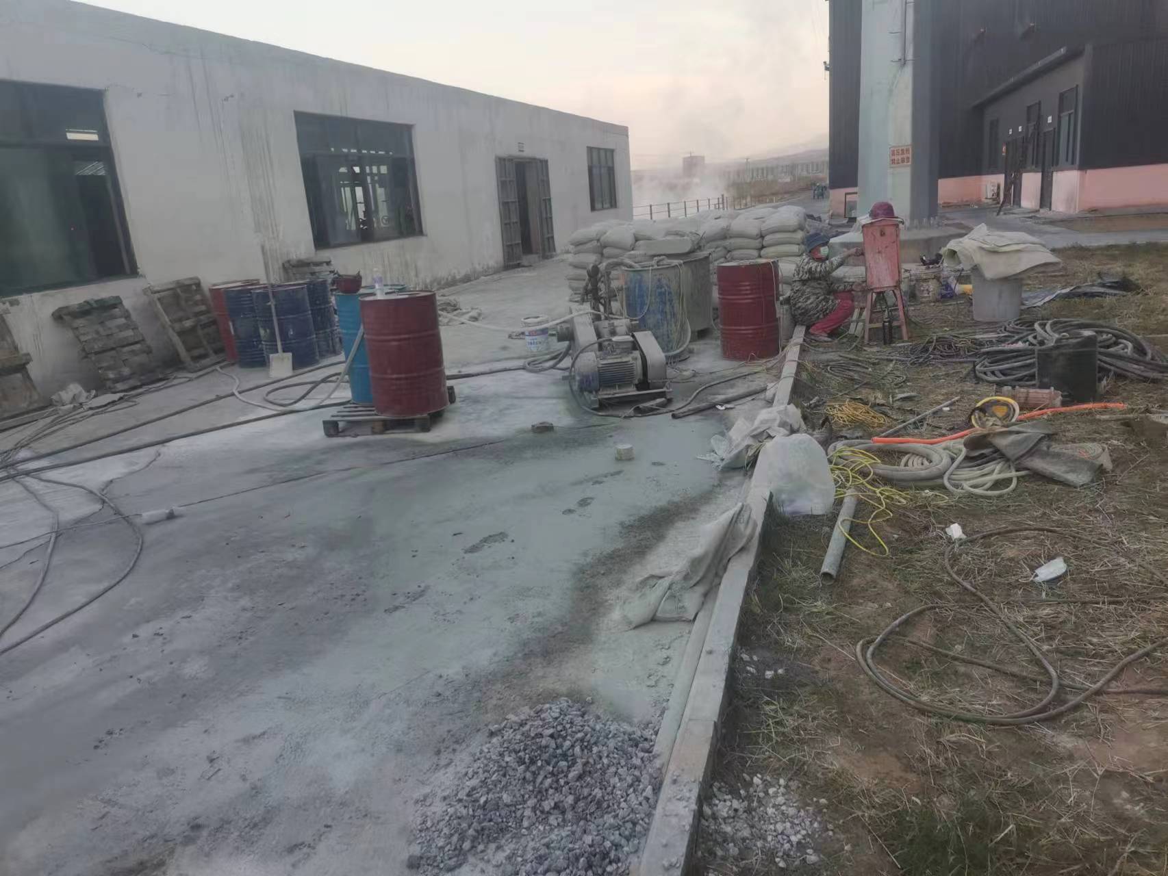 灌阳厂房地基沉降注浆